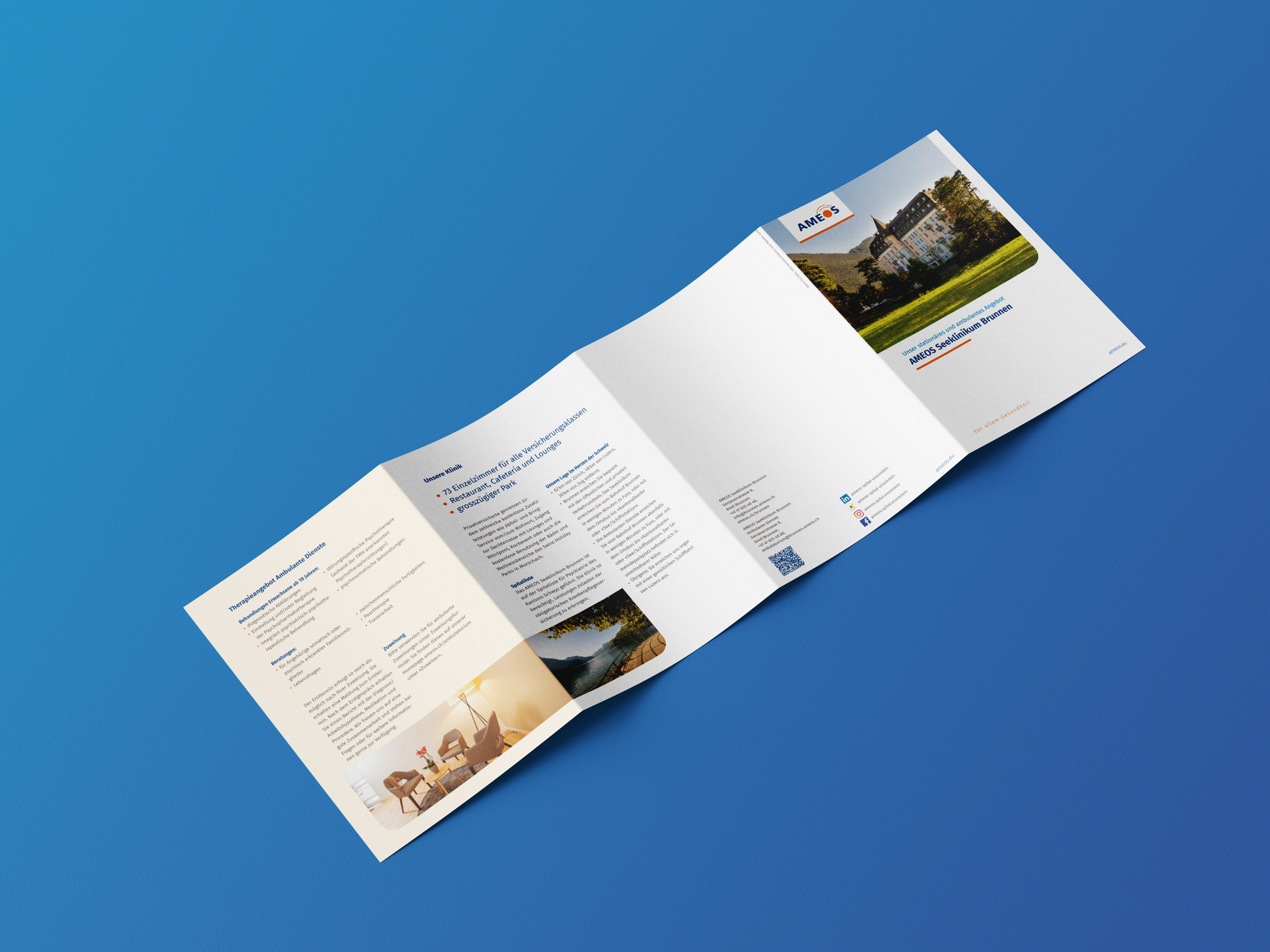 Flyer Brunnen Schweiz